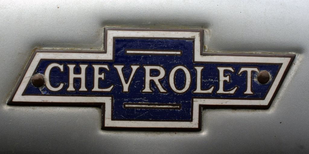 Chevrolet logo blue