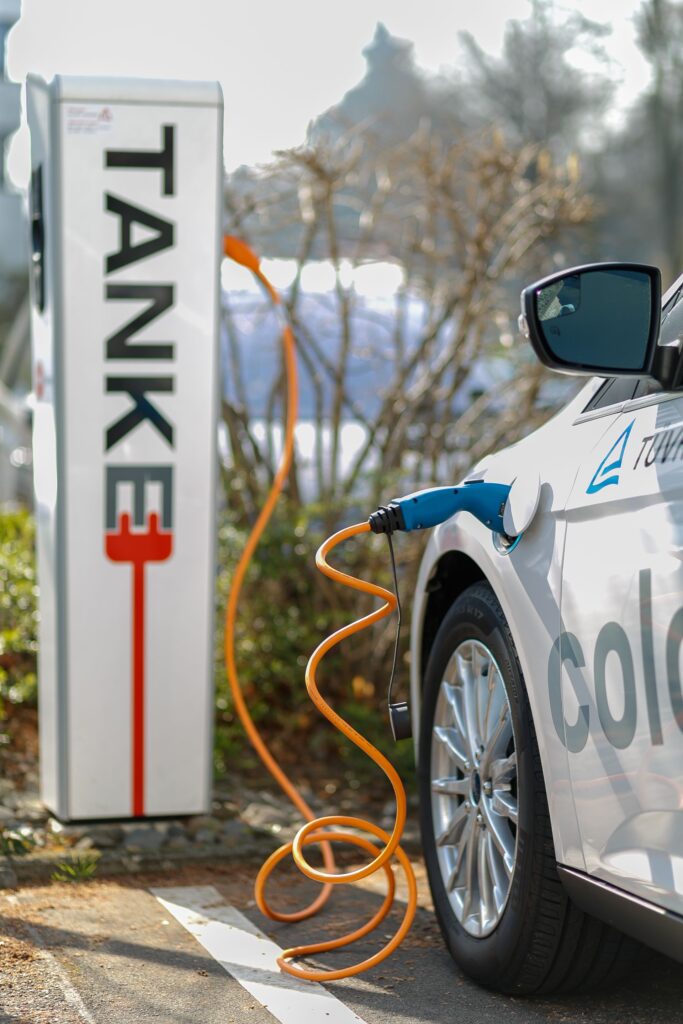 Cologne Germany Electric-Car-Charging-Point-at-TUV-Rheinland-02