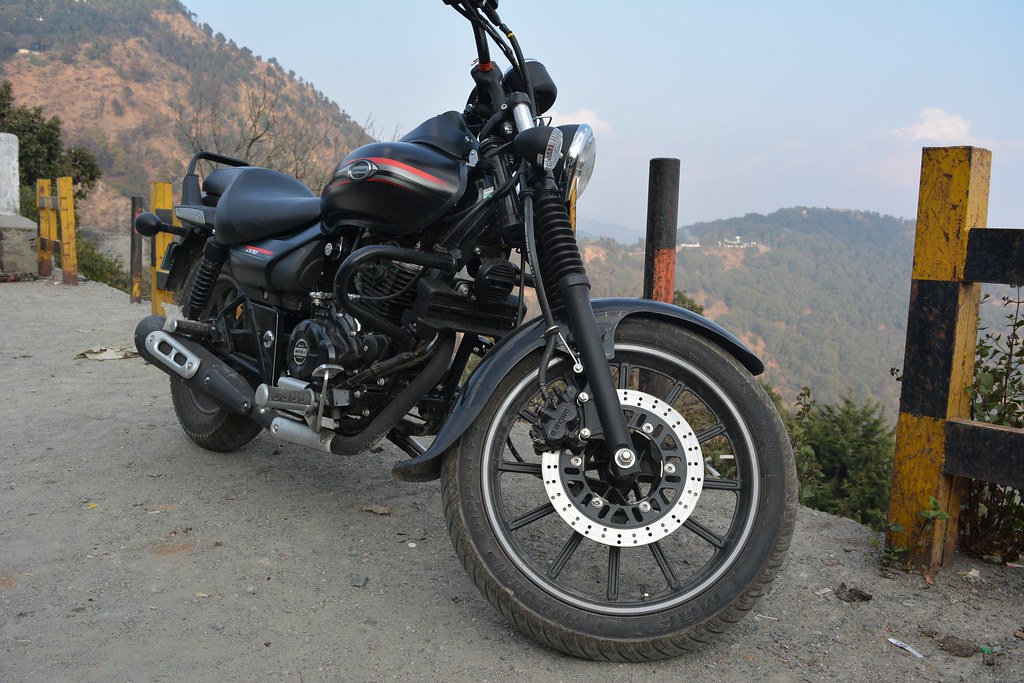 Cruiser Motorcycle - Mountain Ride