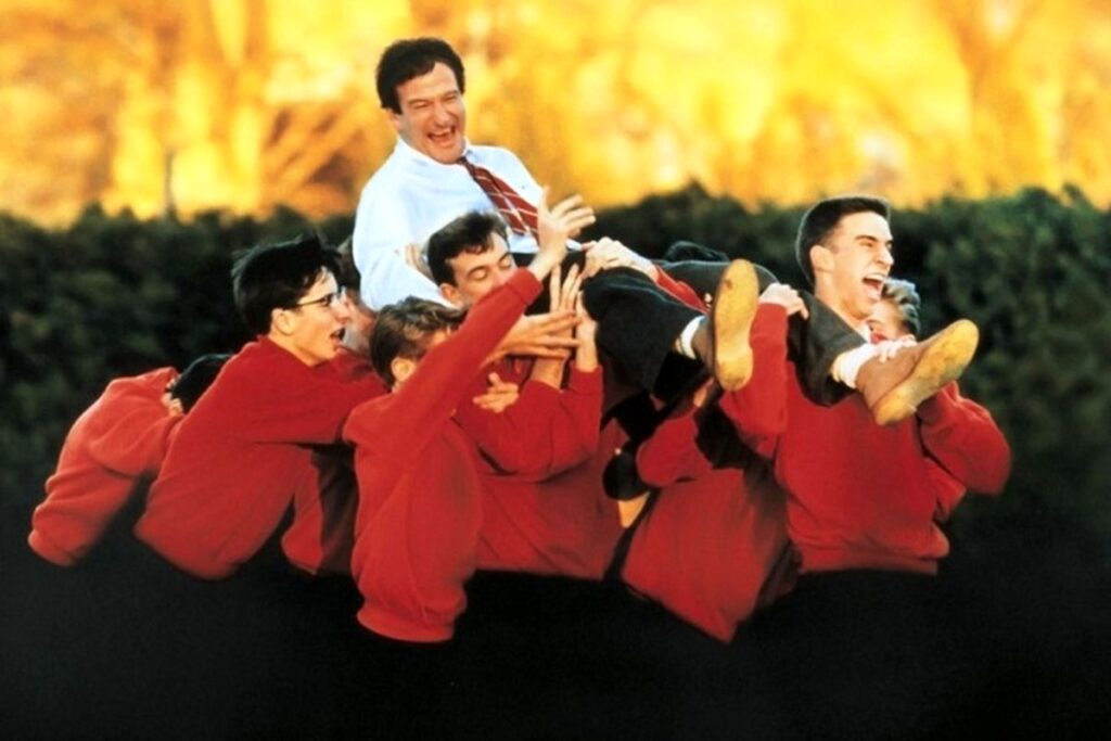 Dead Poets Society 1989,IMDB Rating: 8.1, IMDB Votes: 554497, ID: 0097165