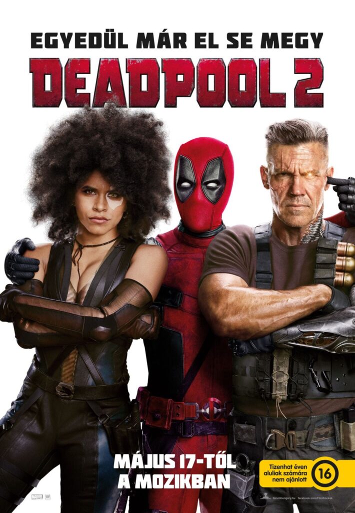 Deadpool 2 2018，IMDB Rating: 7.6, IMDB Votes: 663679, ID: 5463162