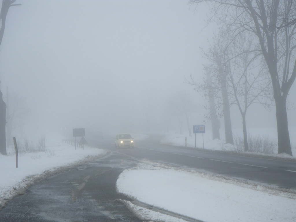 Driving in fog