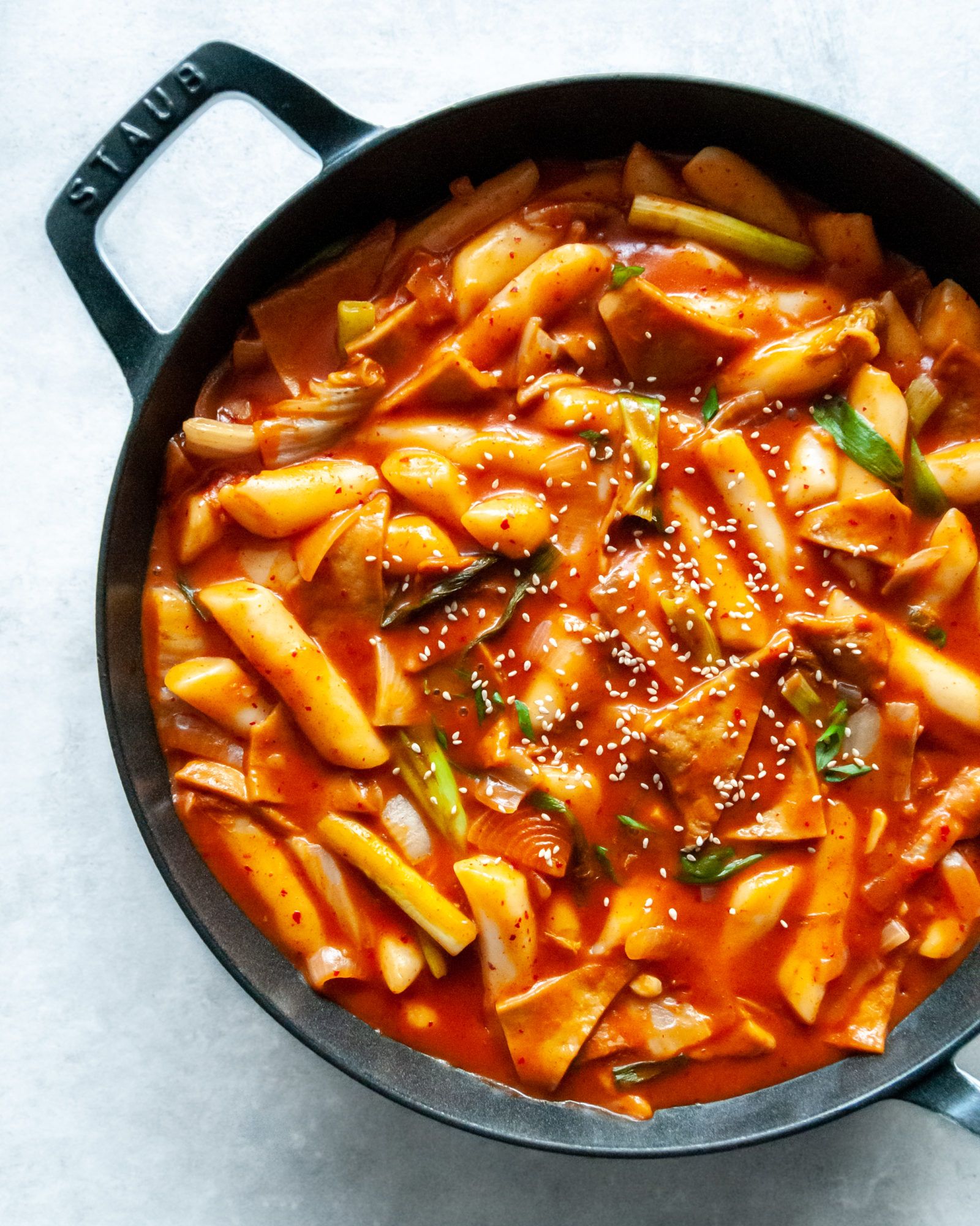 Tteokbokki – Spicy Stir-fried Rice Cakes (Korea)