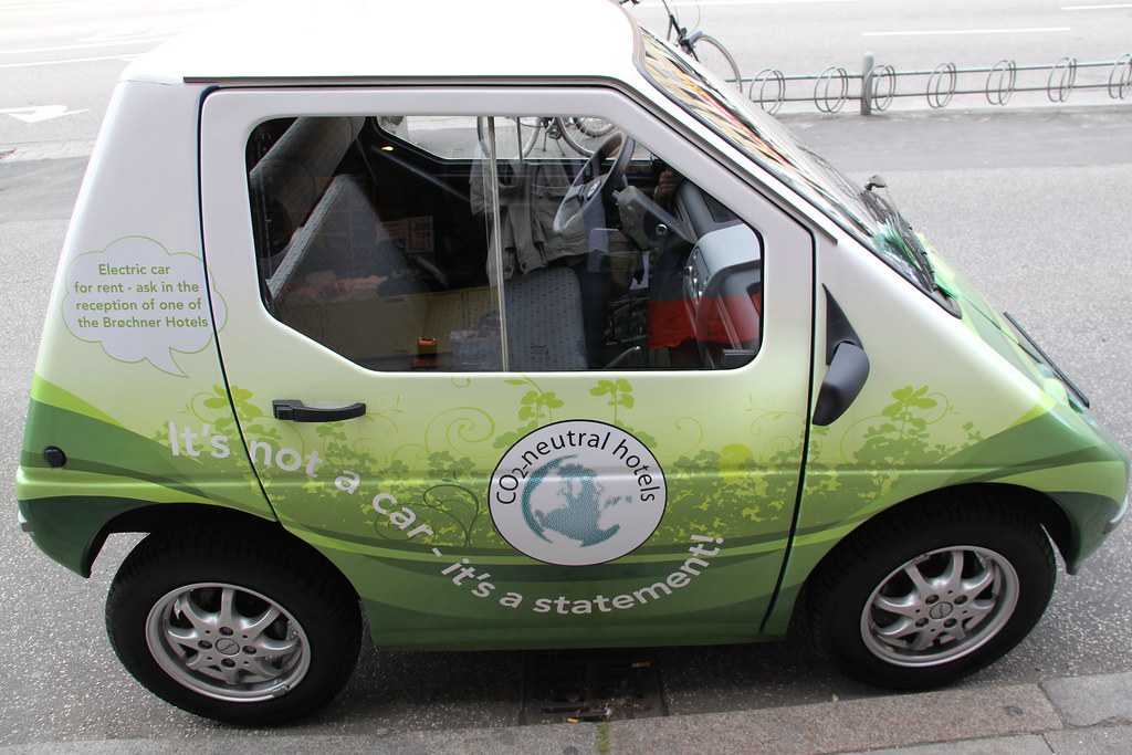 Electric car for rent