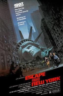 Escape from New York 1981,IMDB Rating: 7.1, IMDB Votes: 159492, ID: 0082340