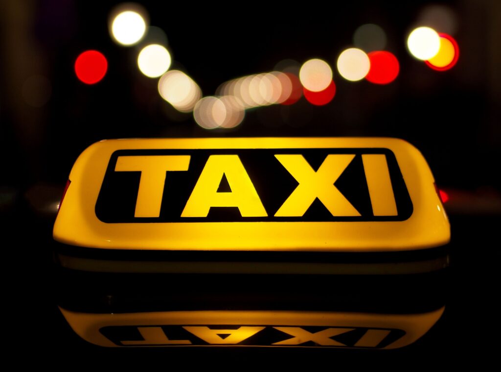 Fake Taxi Signs