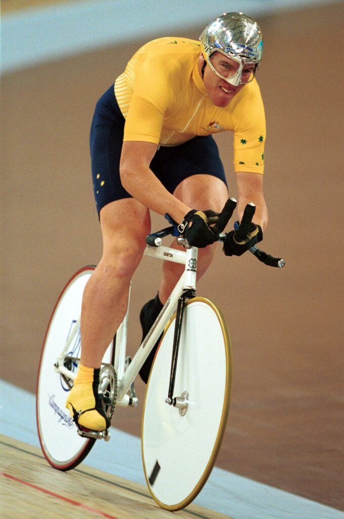 Cyclist Gray