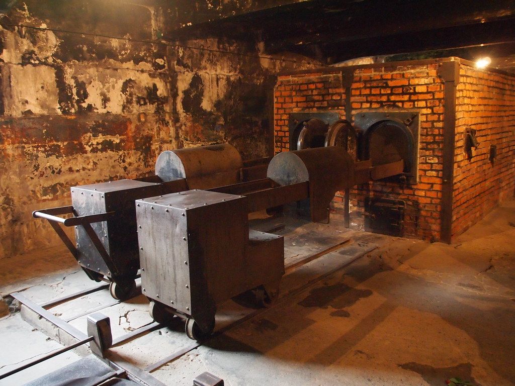 Gas oven at Auschwitz I (Oświęcim, Poland 2014)