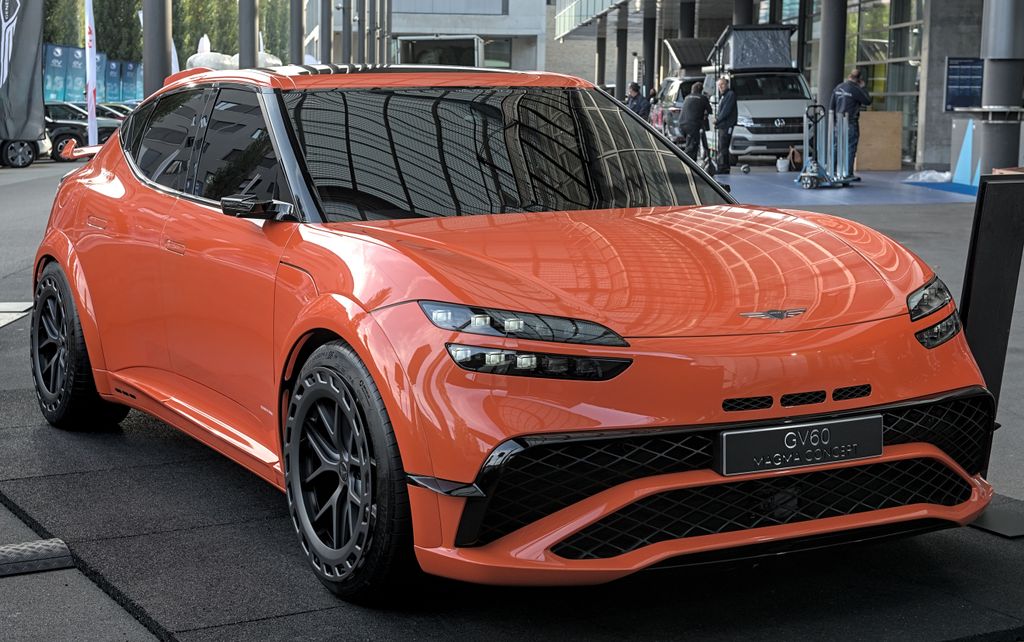 Genesis GV60 Magma Concept Auto Zuerich 2024 DSC 6589