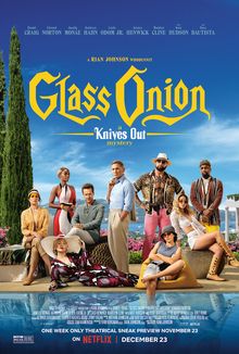 Glass Onion: A Knives Out Mystery 2022，IMDB Rating: 7.1, IMDB Votes: 450369, ID: 11564570