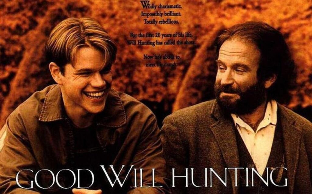 Good Will Hunting 1997,IMDB Rating: 8.3, IMDB Votes: 1084563, ID: 0119217