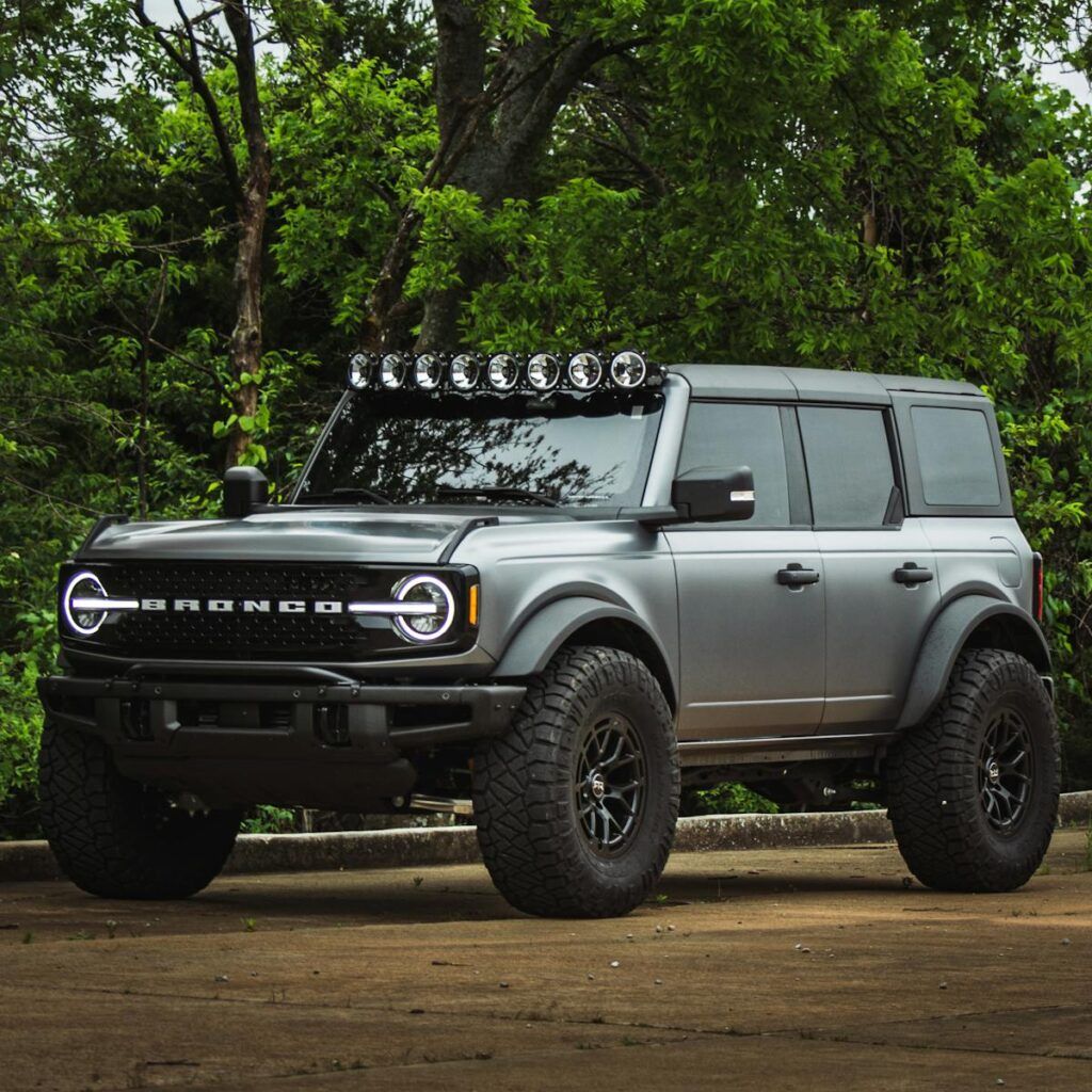Gray Ford Bronco