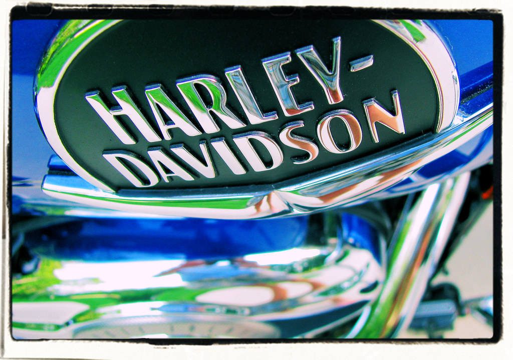 Harley Davidson-cross processed
