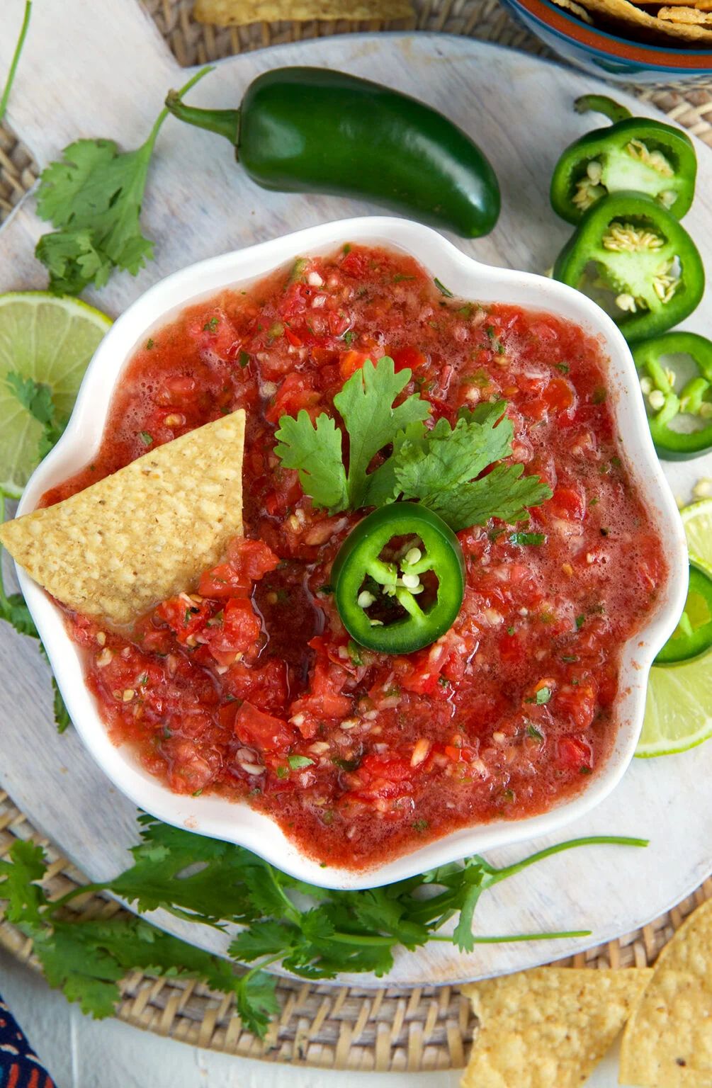 Homemade salsa