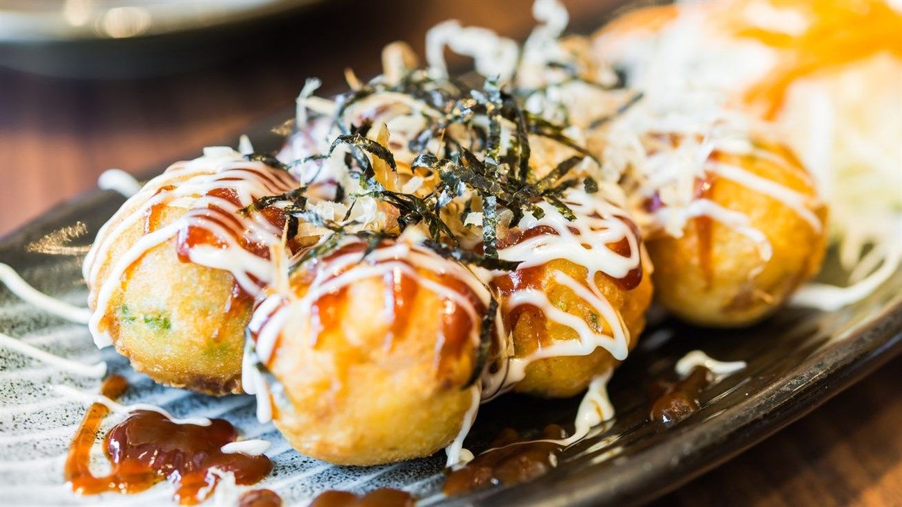 Takoyaki Grilled Octopus Balls (Japan)
