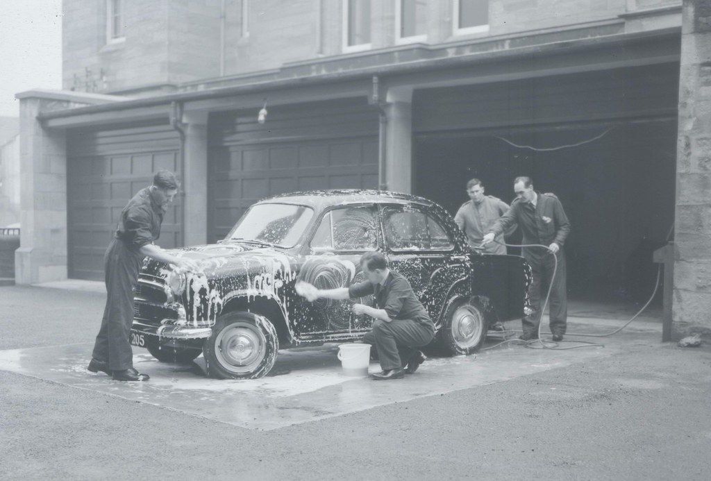 Inverness-shire Constabulary Car Maintenance Course 1963