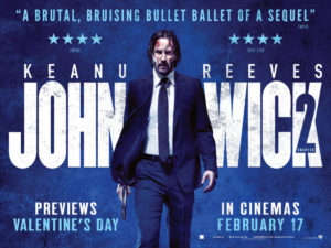 15. John Wick: Chapter 2 2017
