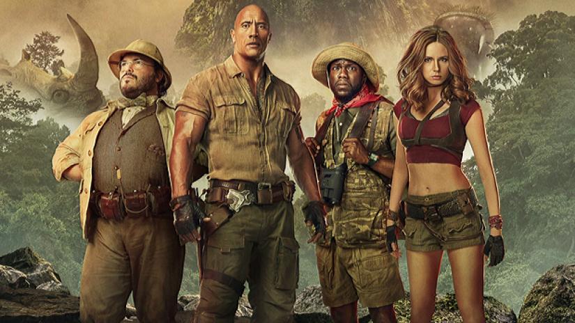 2. Jumanji: Welcome to the Jungle 2017