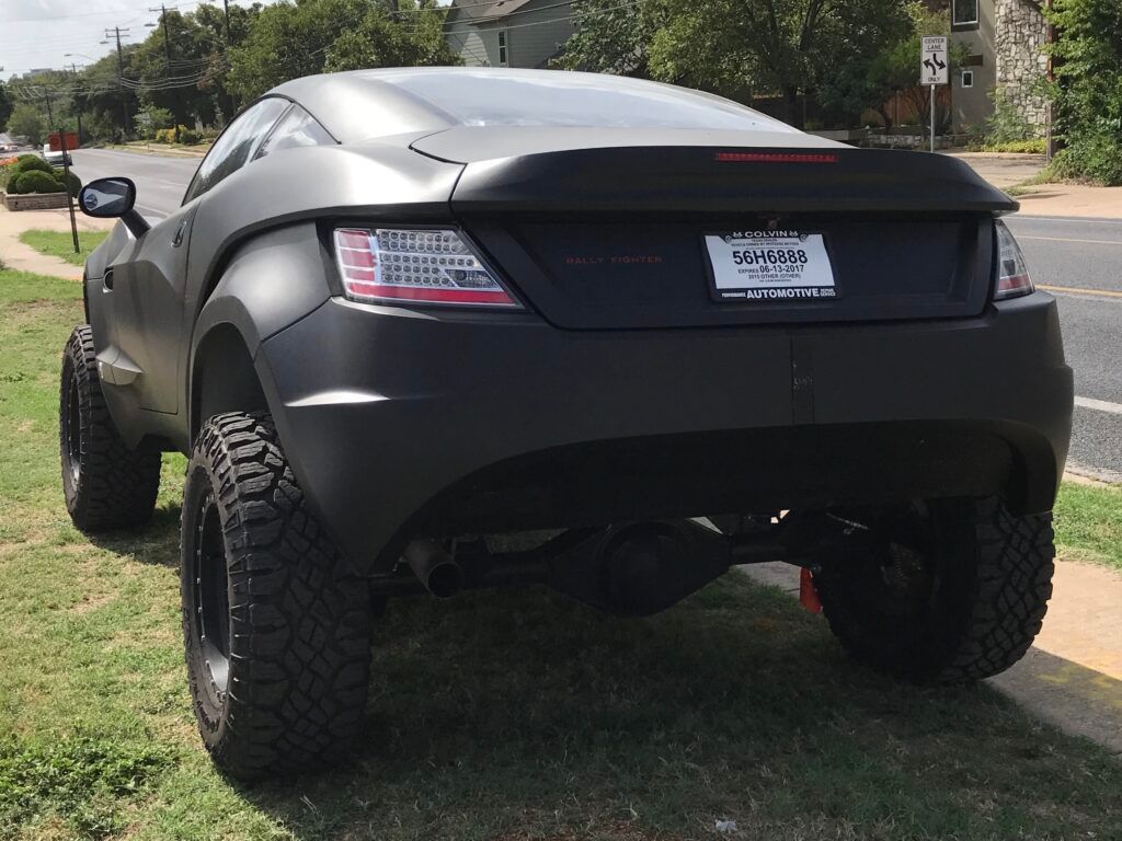 Local Motors Rally Fighter rear