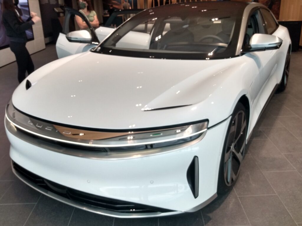 Lucid Air Dream Edition front