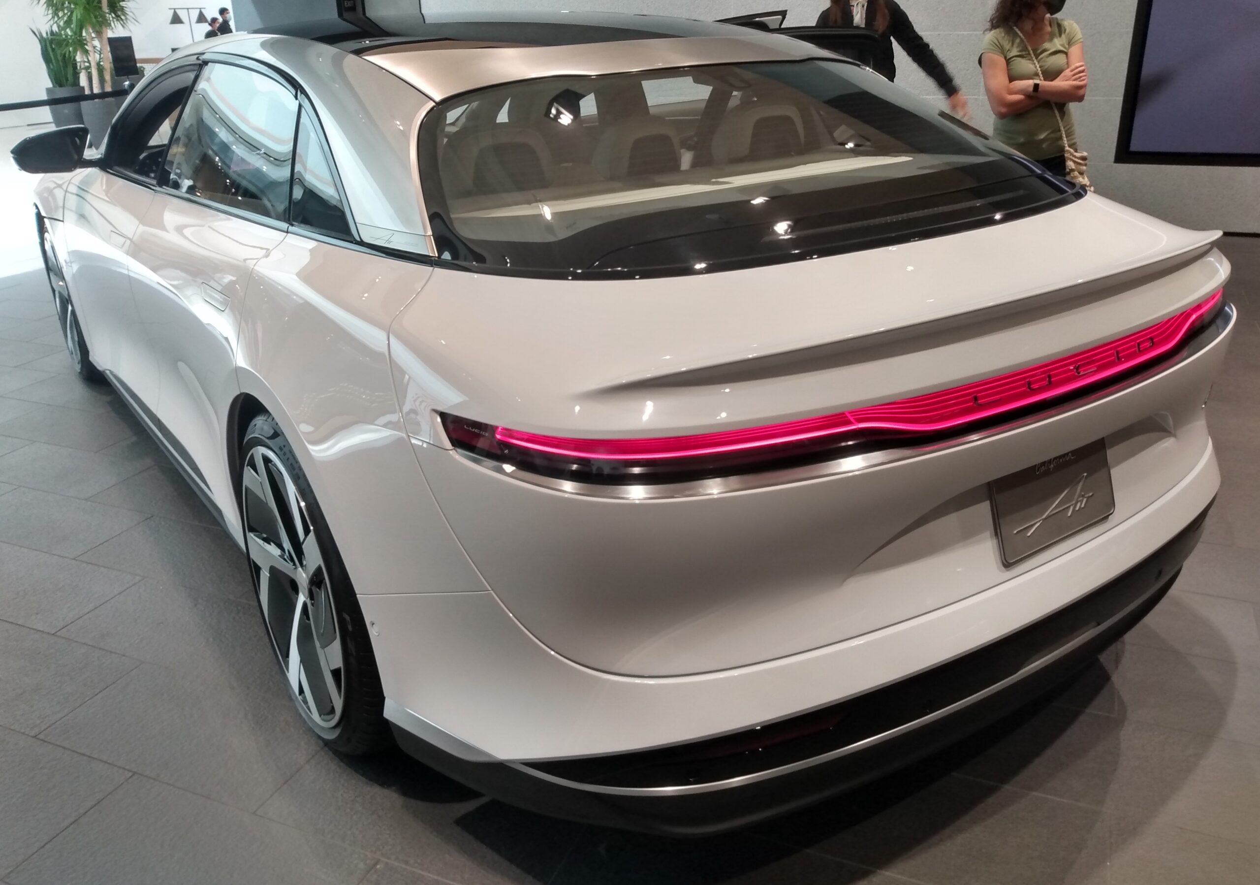 Lucid Air Dream Edition rear