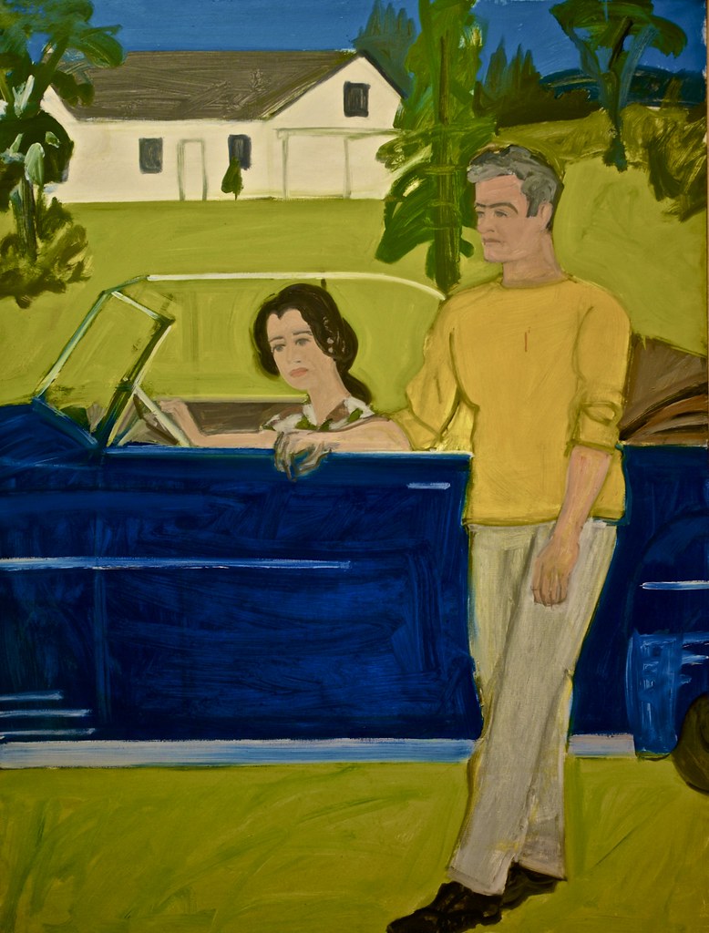 Man and Woman (1960) - Alex Katz (1927)