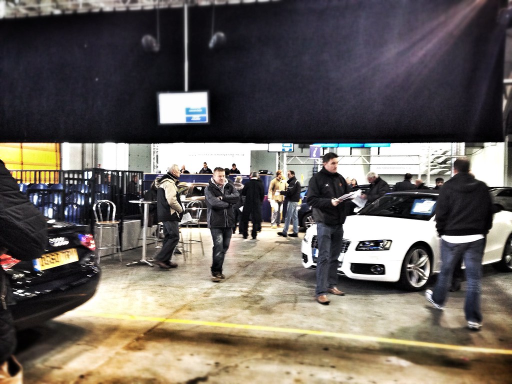 Manheim Car Auction Interior