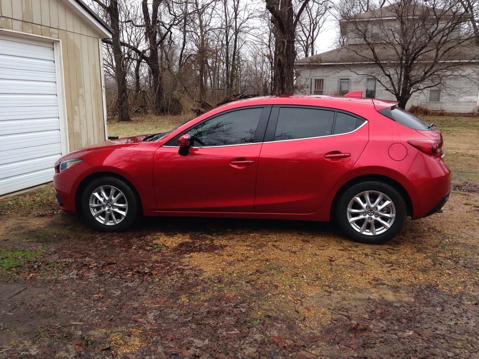 Mazda 3 Window Tinted