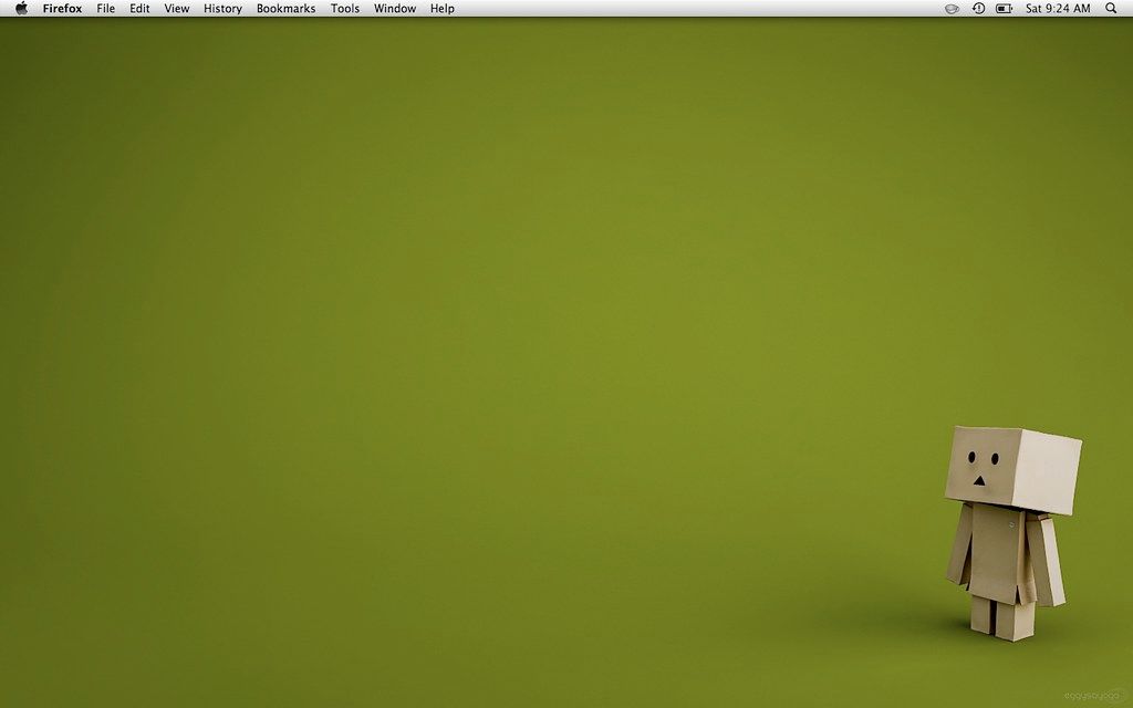 Minimalist Mac OS X Desktop