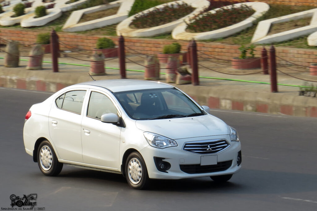 Mitsubishi Mirage sedan,Bangladesh. (32038855114)