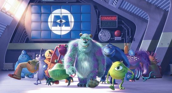 3. Monsters, Inc. 2001