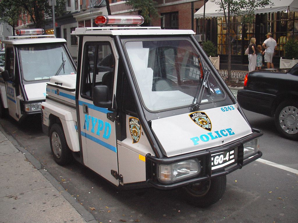 NYPD Three Wheeler