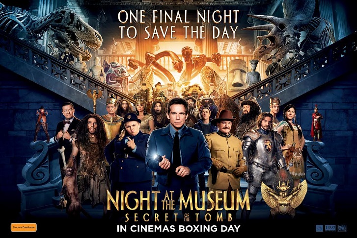 12. Night at the Museum: Secret of the Tomb 2014