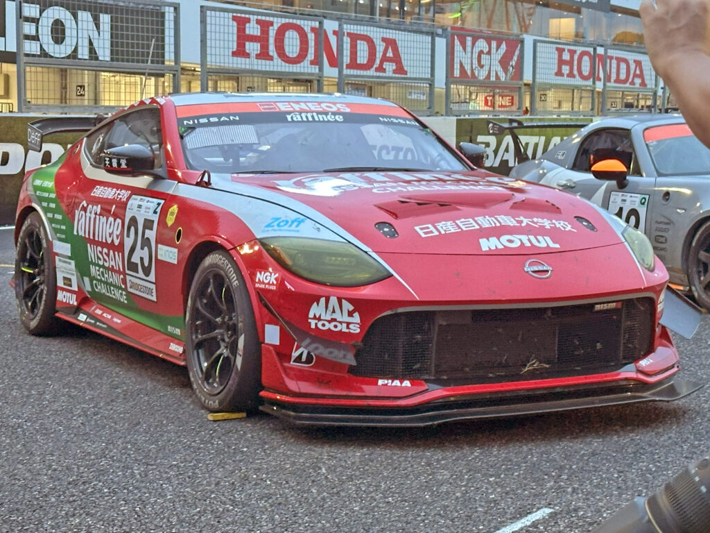 No.25 raffinée NISSAN MECHANIC CHALLENGE Z NISMO GT4 after ENEOS Super Taikyu Series 2024 Empowered by BRIDGESTONE Rd.5 SUZUKA S-tai