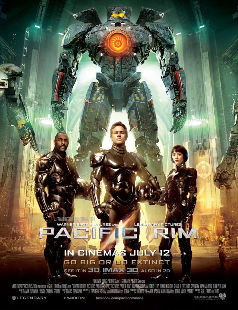 Pacific Rim 2013，IMDB Rating: 6.9, IMDB Votes: 534715, ID: 1663662