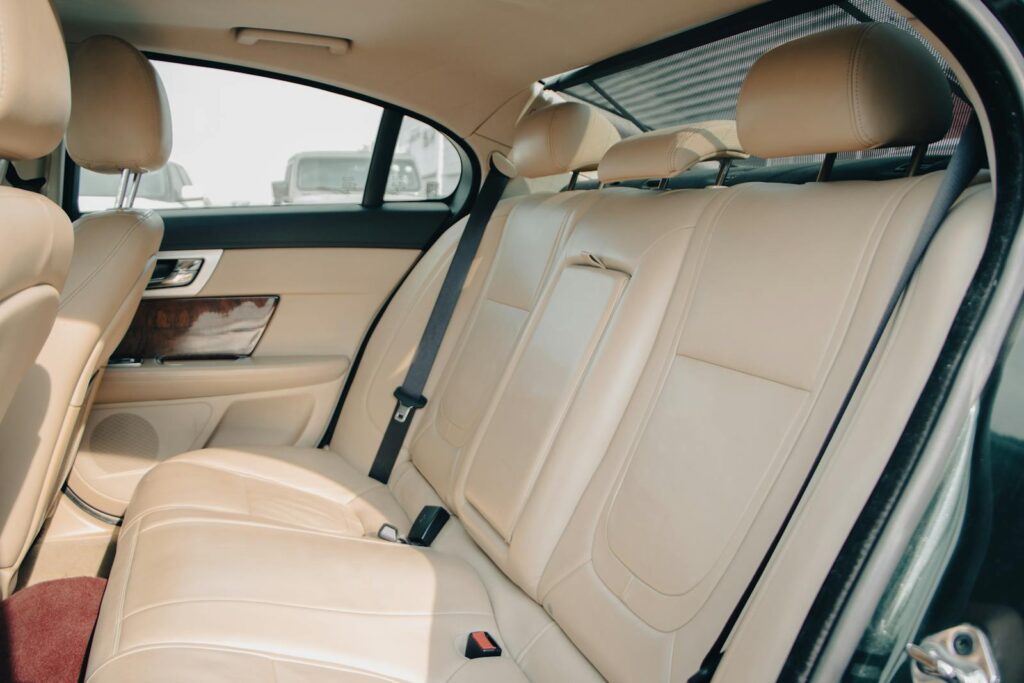 Photograph of Beige Car Seats