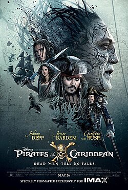 42. Pirates of the Caribbean: Dead Men Tell No Tales 2017