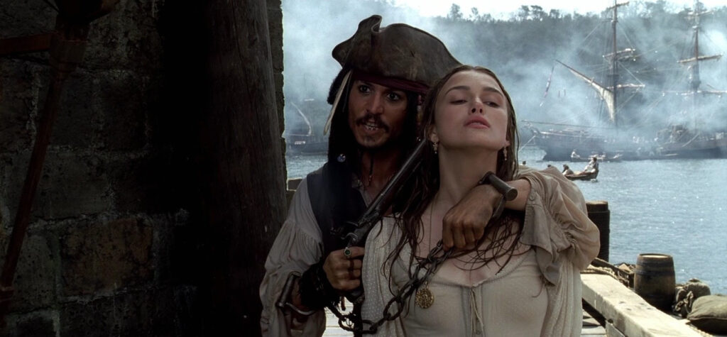 Pirates of the Caribbean: The Curse of the Black Pearl 2003，IMDB Rating: 8.1, IMDB Votes: 1222990, ID: 0325980