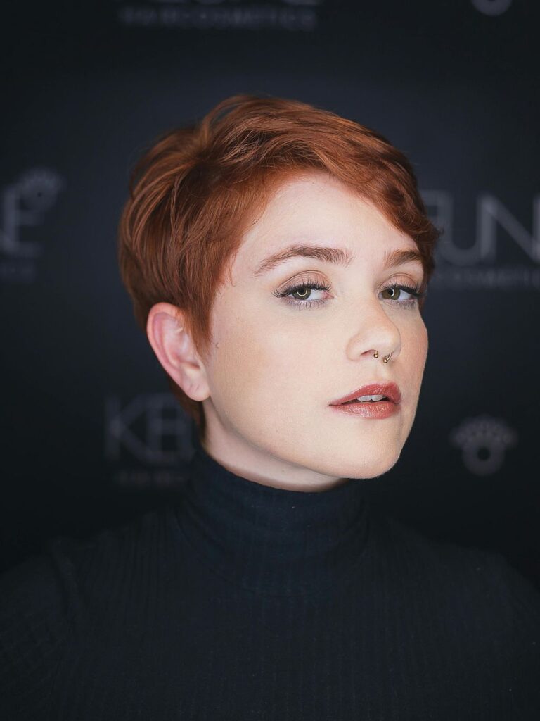 Pixie Cut with Tapered Sides