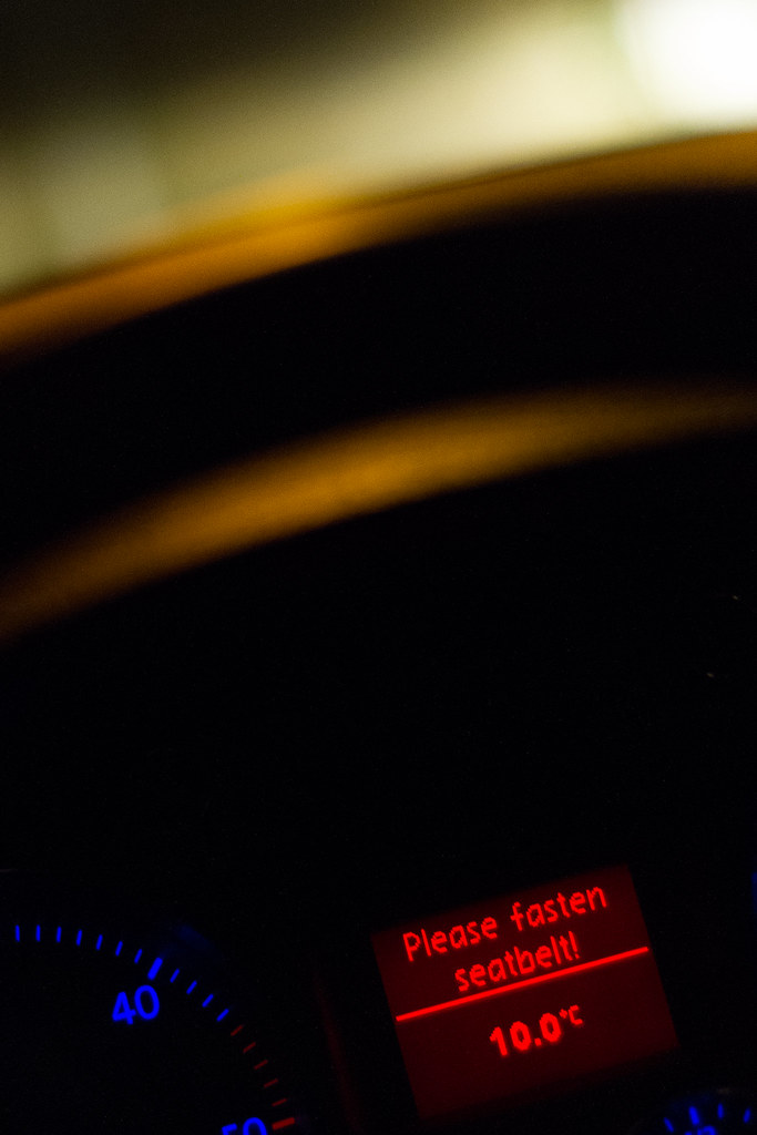 Please fasten seatbelt!