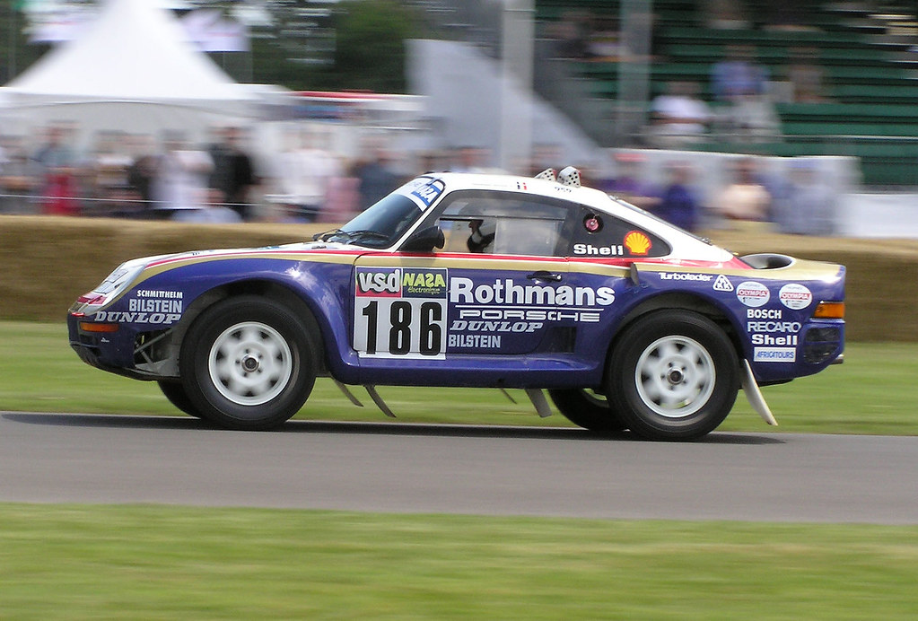 Porsche 959 Dakar racer - Goodwood Festival of Speed
