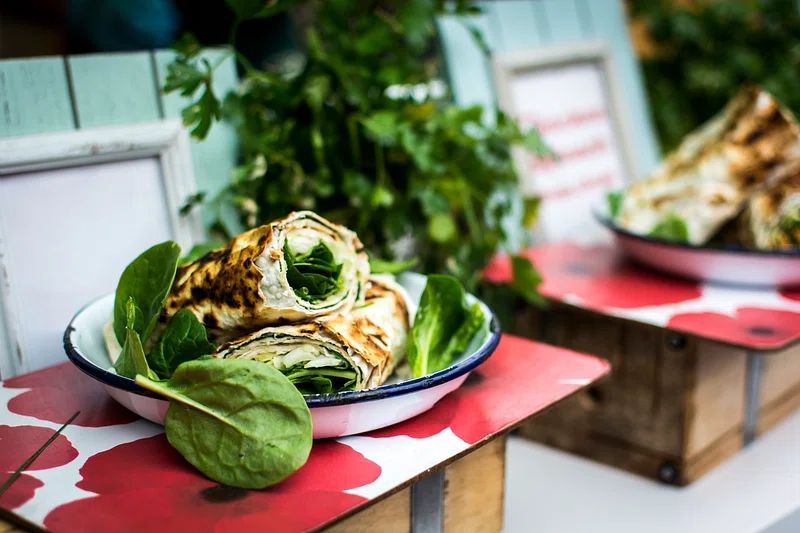Vegan Pulled Pork Wrap with Avocado