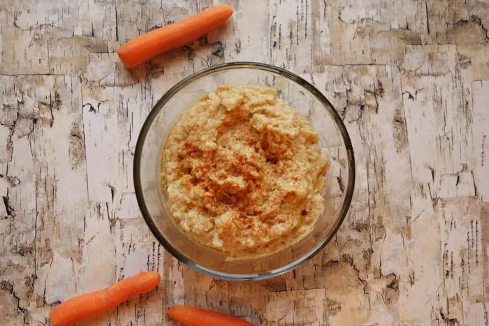luxuriously smooth hummus