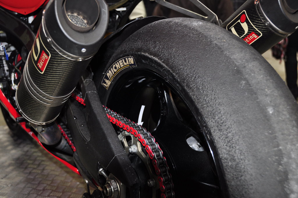 Racing Motorcycle rear