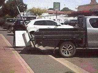 Reverse parking damage