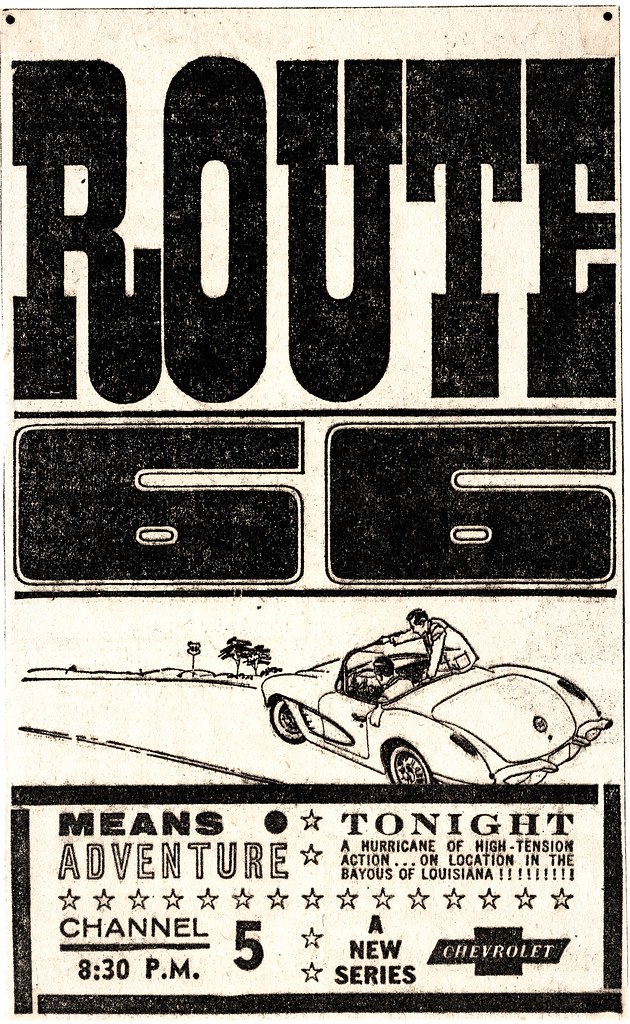 Route 66 Ad, 10-14-60