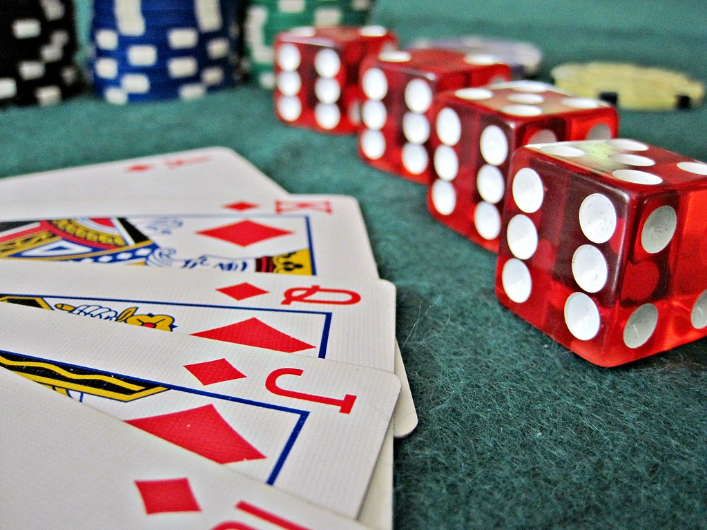 Royal Flush at Casino