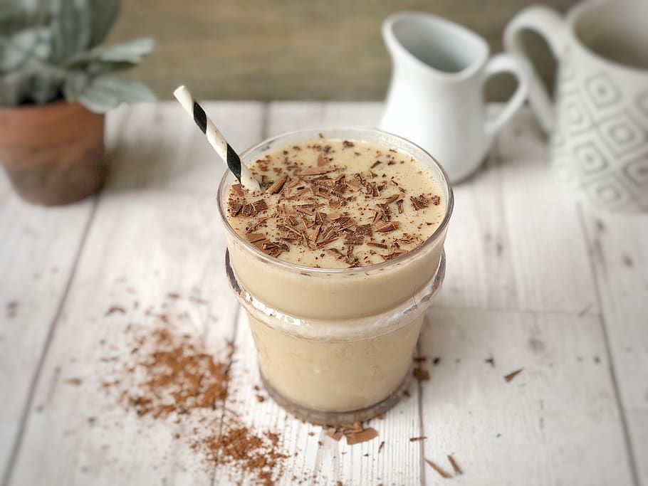 Peanut Butter and Jelly Protein Smoothie