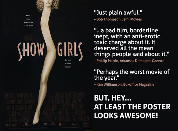 11. Showgirls 1995