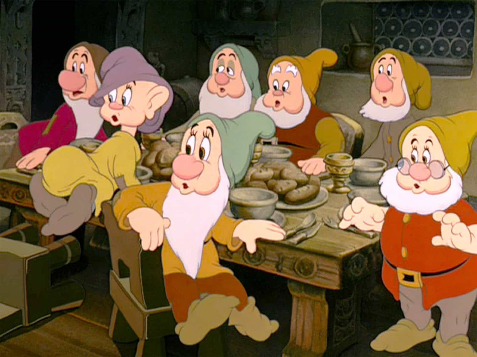 4. Snow White and the Seven Dwarfs 1937